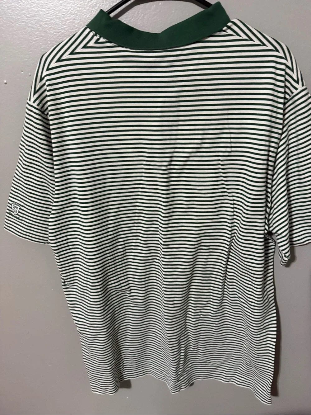 Ralph Lauren Golf Men’s Green & White Striped Polo